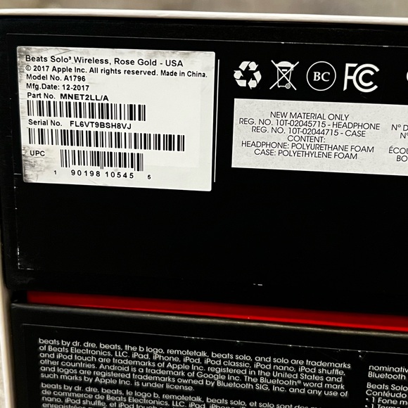 đź’–soldđź’–Beats Solo 3 wireless Headphones in Rose Gold - Picture 5 of 5